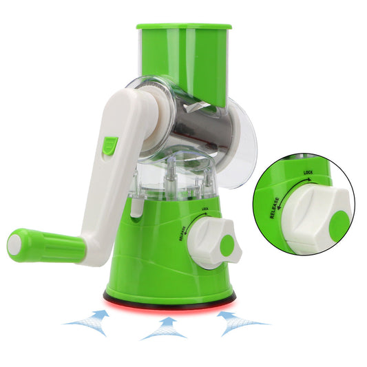 Home Kitchen Vegetable Shredder Multi-Functional Blade Cutting Fruit Tools Manual Rotary Slicer Grater