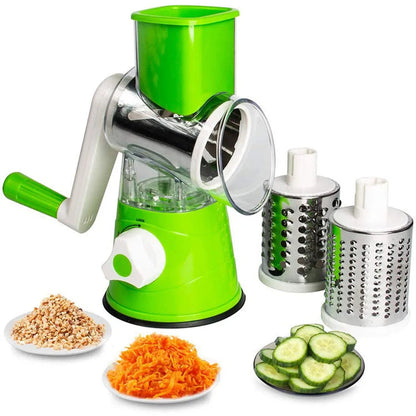 Home Kitchen Vegetable Shredder Multi-Functional Blade Cutting Fruit Tools Manual Rotary Slicer Grater