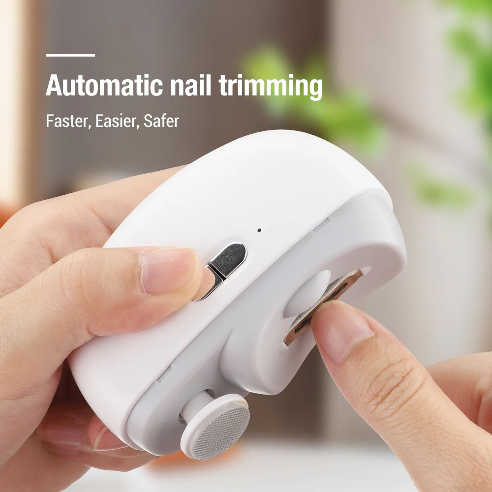 Electric Nail Clipper Grinding and Multifunctional Portable Automatic Nail Grinder Electric Manicure Tool