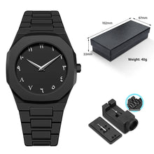 Neutral Casual High-End Quartz Watch Arabic Numerals Waterproof Wristwatch Southeast Asia Style