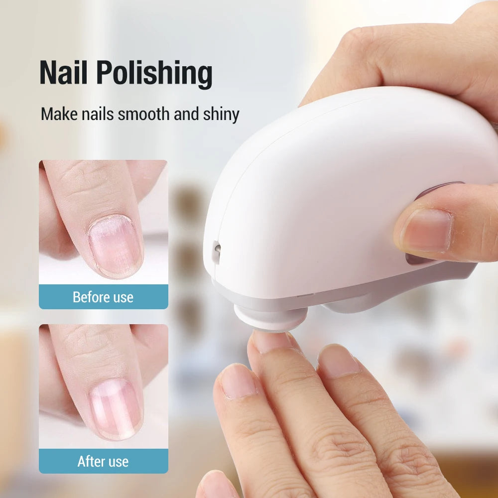 Electric Nail Clipper Grinding and Multifunctional Portable Automatic Nail Grinder Electric Manicure Tool