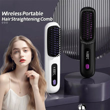Portable Hair Straight Comb And Hair Straightening Brush