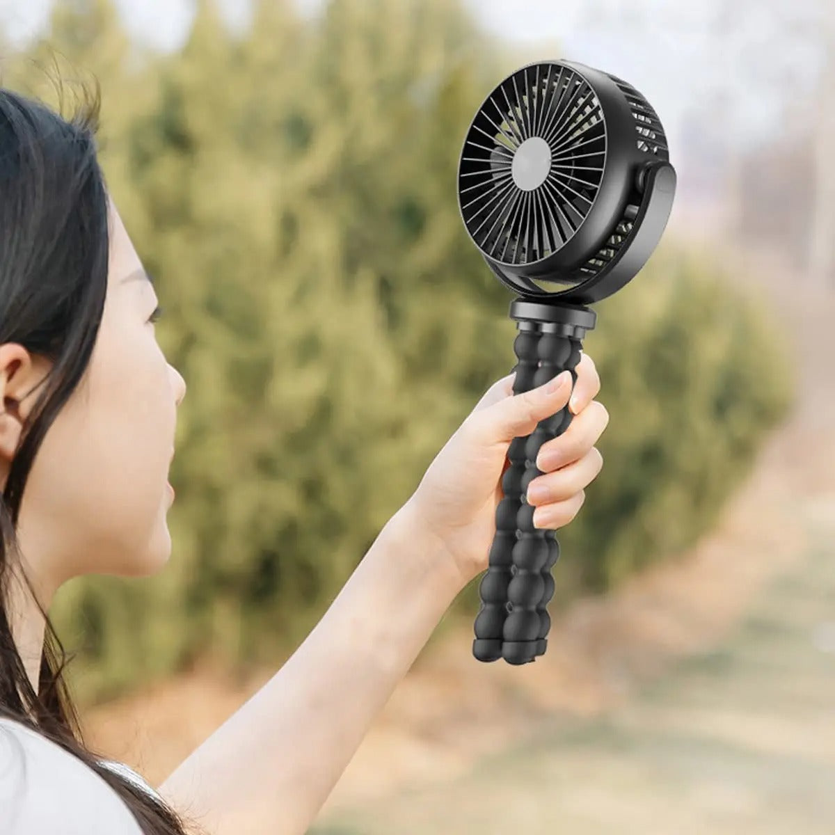 Octopus Mini Fan Multi-Function Folding Usb Desktop Outdoor Stroller Handheld Fan for Easy Portability