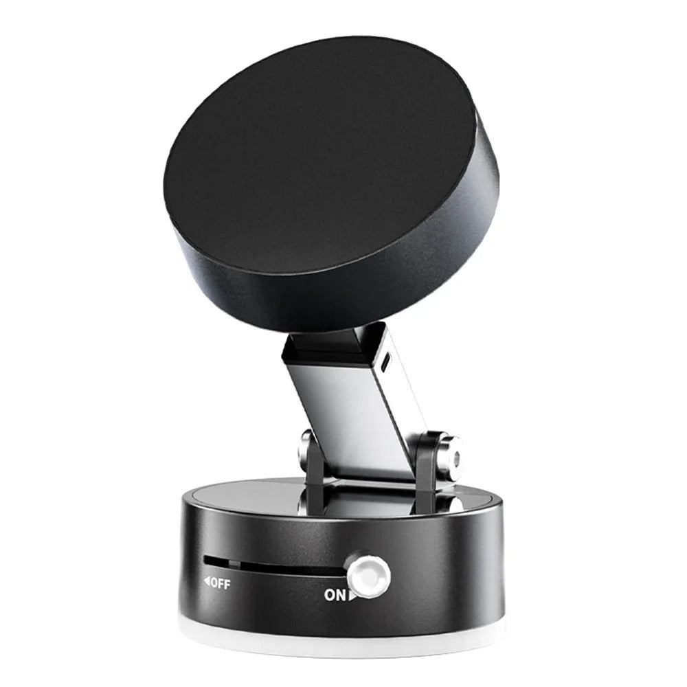 Ultra Magnetic Phone Holder Foldable Car Phone Mount Dashboard Phone Bracket 360 Degree Rotation Vacuum Suction Cup GPS Stand